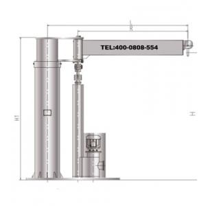 不銹鋼電動(dòng)推桿式柱式旋臂起重機(jī)
